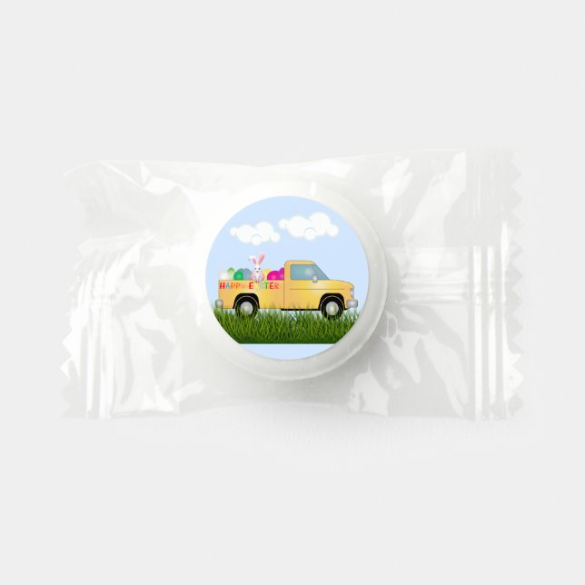 Easter Bunny Truck  Life Saver® Mints (Front)