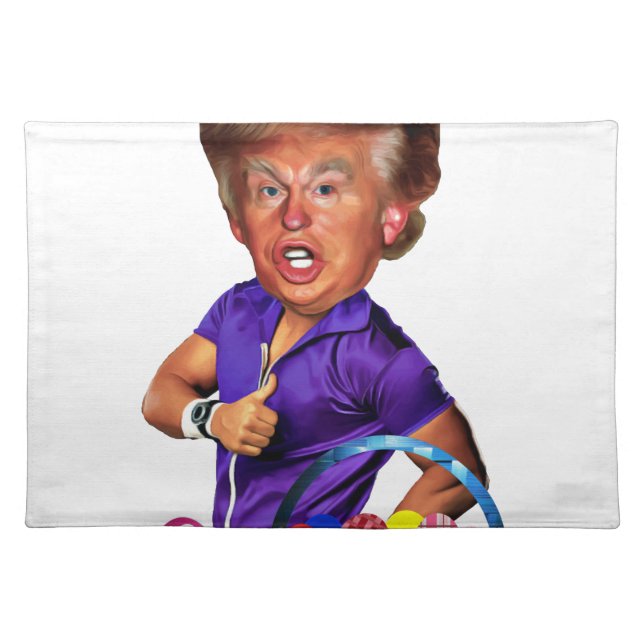 easter bunny trump placemat (Front)