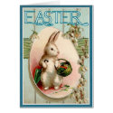 Vintage Easter Bunny Illustration