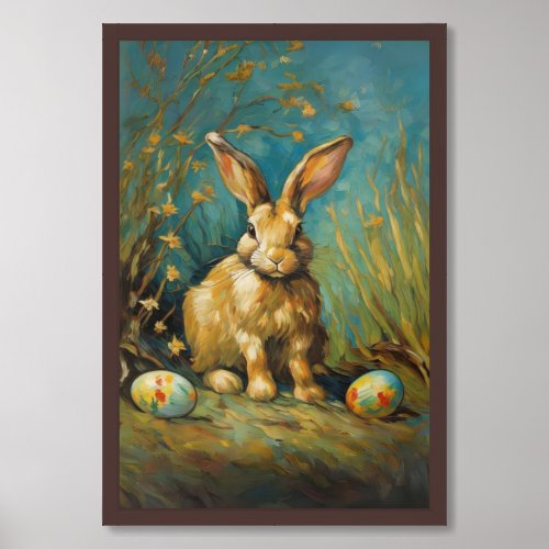 Easter Bunny Water_Colour Wall Decor