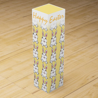 Easter Bunny Wine Box Custom Easter Rabbit Box