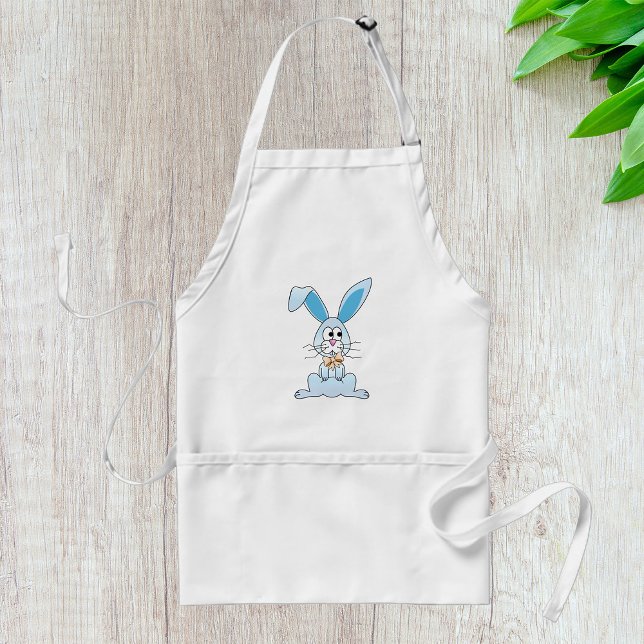 Easter Bunny With A Bow Tie Adult Apron (Creator Uploaded)