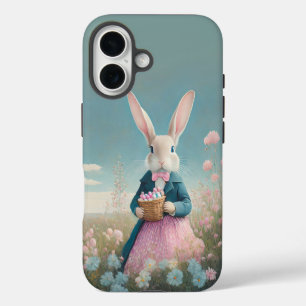 Easter bunny with Easter Eggs Happy Easter iPhone 16 Case