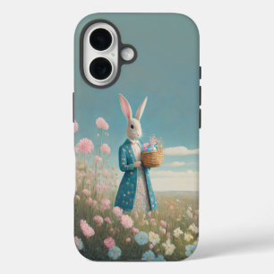 Easter bunny with Easter Eggs Happy Easter iPhone 16 Case