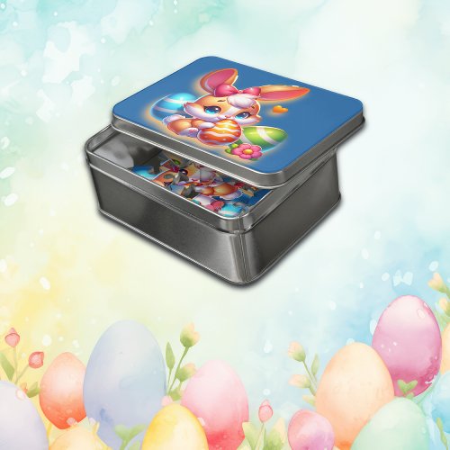 Easter Bunny with Eggs  Jigsaw Puzzle