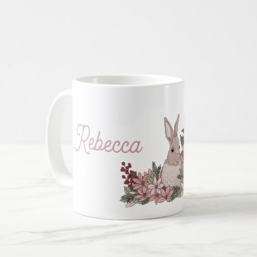 Easter Bunny with Name Classy Coffee Mug