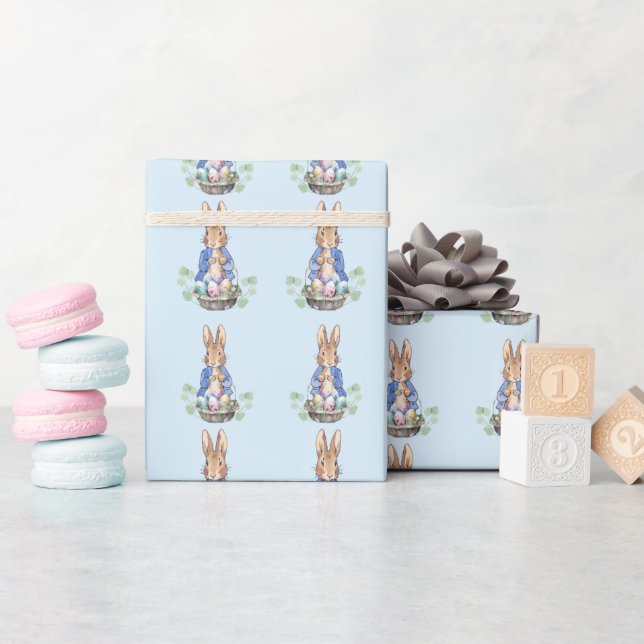Easter bunny wrapping paper (Baby Shower)