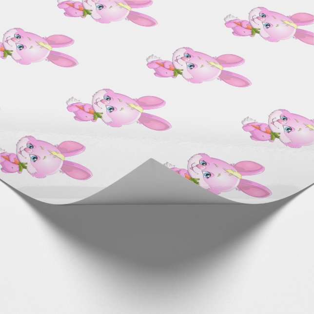 Easter Bunny Wrapping Paper (Corner)