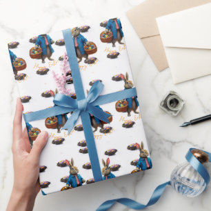 Easter Bunny Wrapping Paper