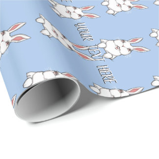 Easter Bunny Wrapping Paper Personalized Paper