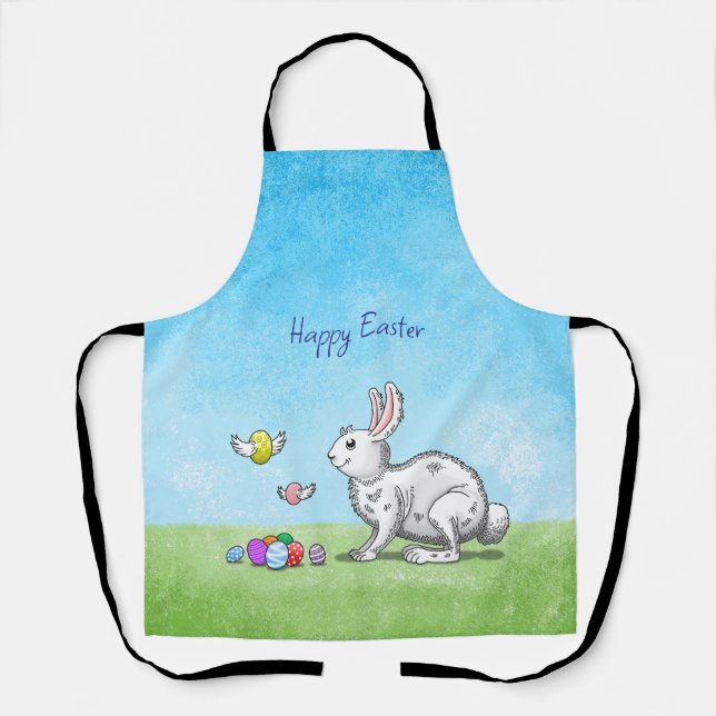 Easter Bunny's Egg Hunt Apron (Front)