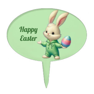 ~ EASTER CAKE PICK ~ Vintage picture ~