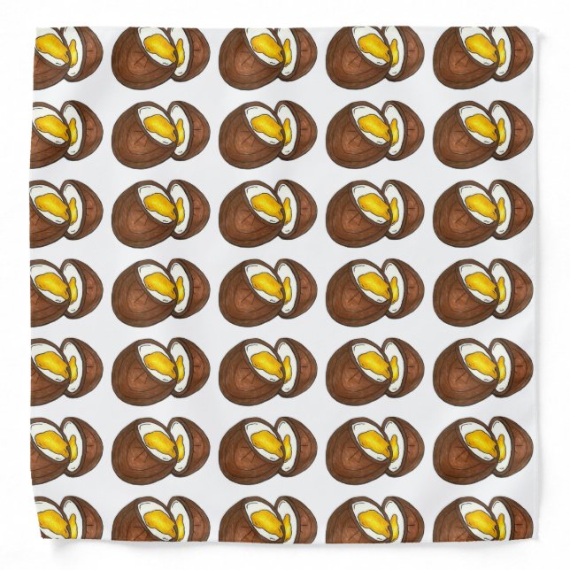 Easter Candy Chocolate Cream Egg Candies Bandana (Front)