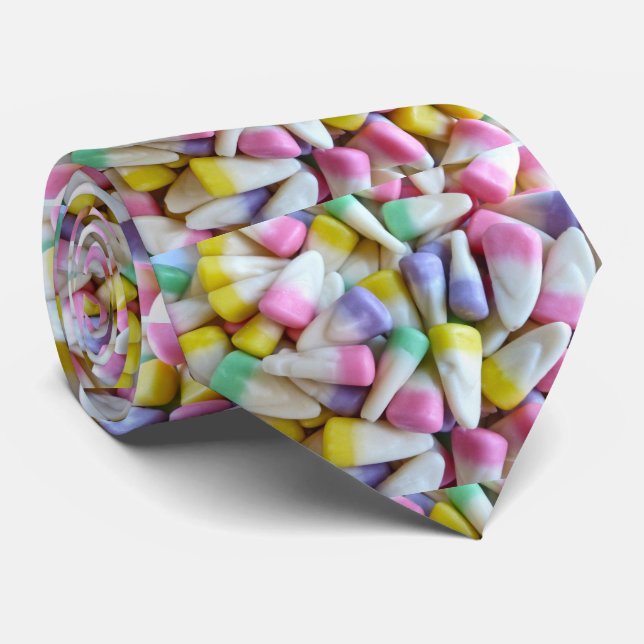 Easter Candy Corn Tie (Rolled)