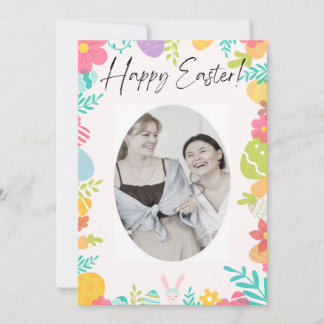 EASTER CARD cute simple happy photo