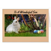 Easter Card For A Son (Front Horizontal)