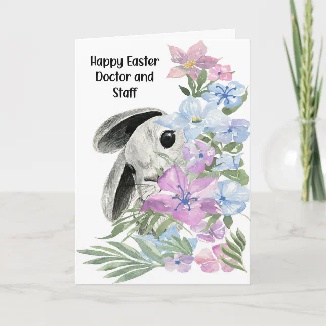 Easter Card for Doctor and Staff | Zazzle