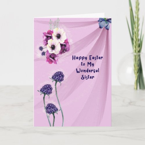 Easter Card for Your Wonderful Sister