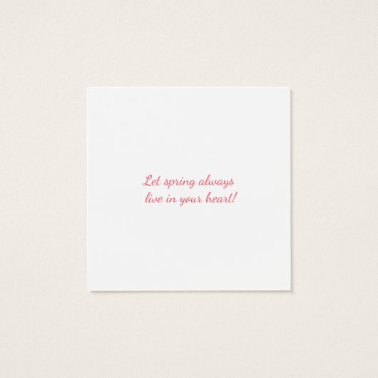 Easter card in soft pastel colors (Back)