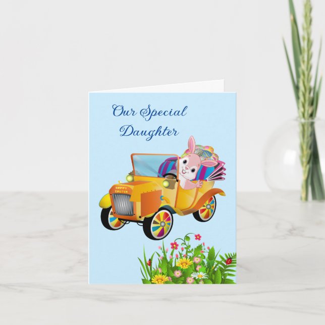 Easter Card-Special Daughter  Holiday Card (Front)