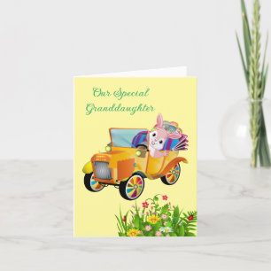 Easter Card-Special Granddaughter   Holiday Card