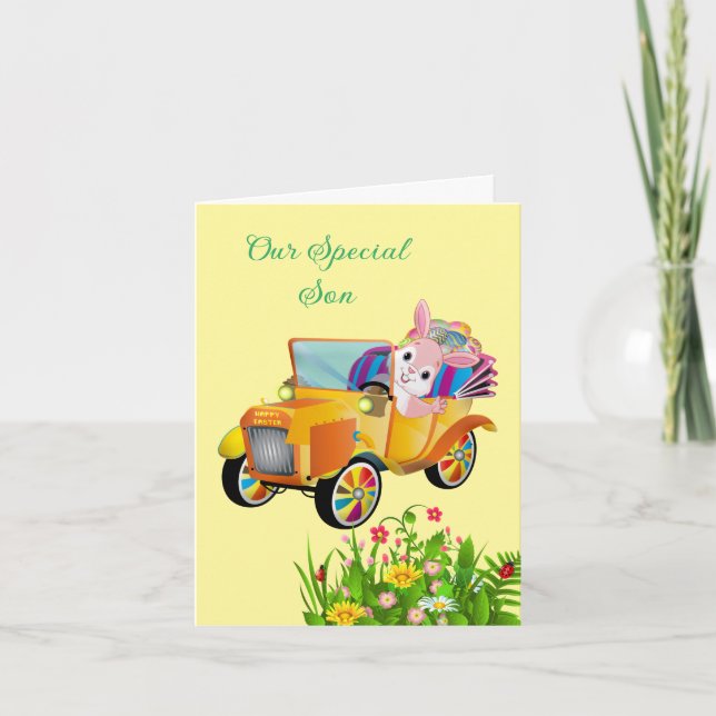 Easter Card-Special Son Holiday Card (Front)