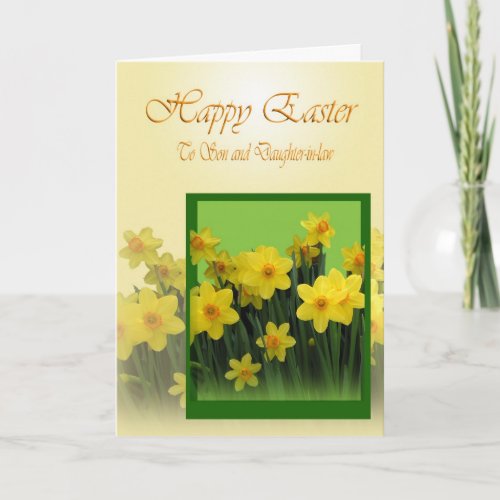 Easter Card to Son and Daughter_in_law