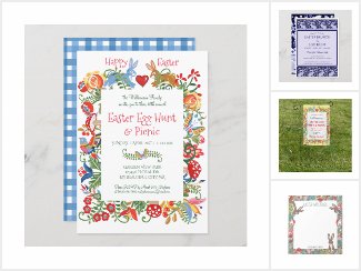 Easter Cards, Invitations and Gift Wrap