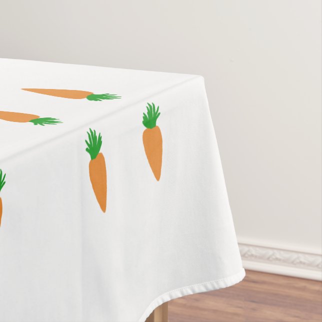 Easter Carrots Tablecloth (In Situ)