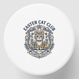 Easter Cat Cat Graphic Tee Art - Easter Cat Club_1 Mini Candle Favors