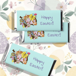 Easter Cat Hershey Bar Favors