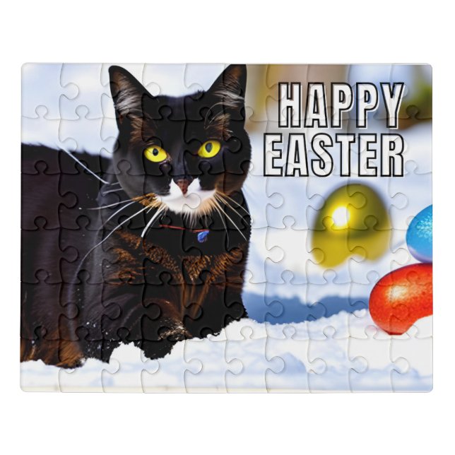 Easter Cat Jigsaw Puzzle (Puzzle Horizontal)