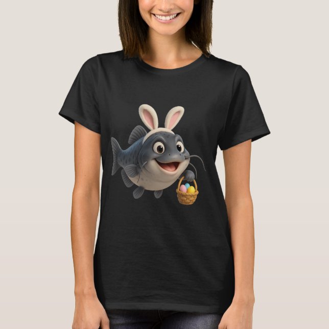 Easter Catfish T-Shirt (Front)