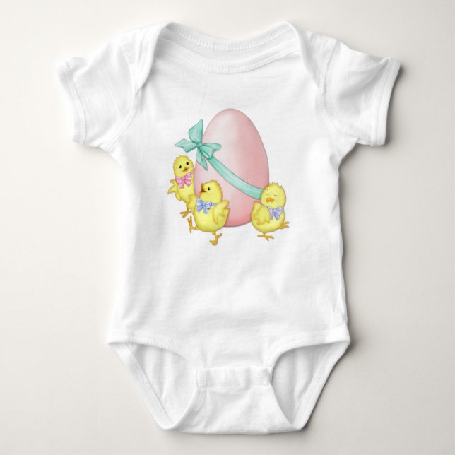 Easter Celebration Baby Bodysuit (Front)