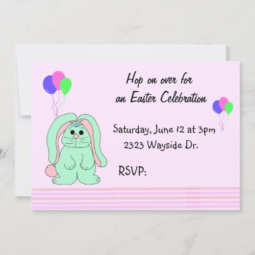 Easter Celebration Invitation