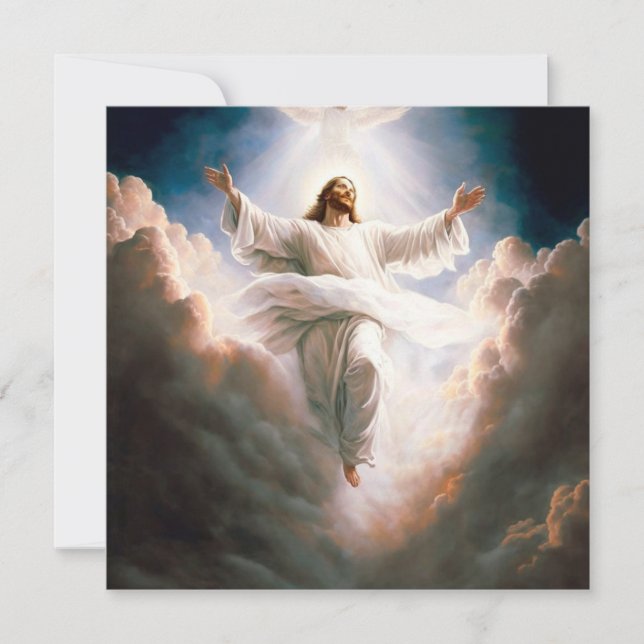 Easter celebration Jesus Holiday Card (Front)
