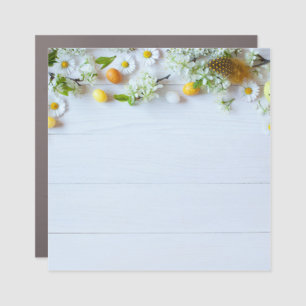 Easter Cherry Plum: Yellow Eggs. Car Magnet