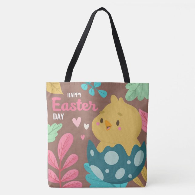 Easter Chic Tote Bag (Front)