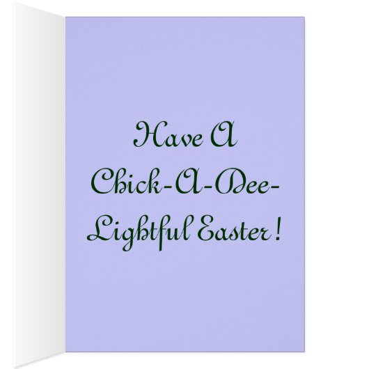 Easter Chick (Inside (Right))