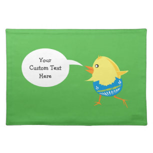 Easter Chick custom placemat