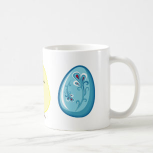 Easter Chick & Eggs Mug