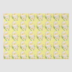 Easter chick in egg tisse paper