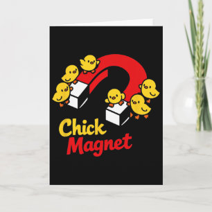 Easter Chick Magnet Funny Chicken Pun Graphic Card