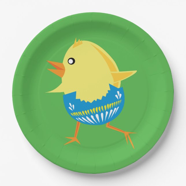 Easter Chick paper plates (Front)