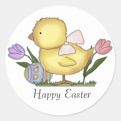 Easter Chick Sticker