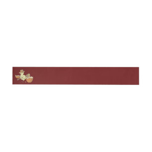 Easter Chick with Bouzouki Wrap Around Address Label