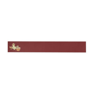 Easter Chick with Bouzouki Wrap Around Address Label