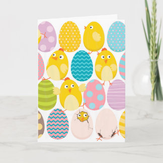 Easter Chicks Holiday Card
