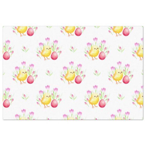 Easter Chicks Series Design 10 Tissue Paper