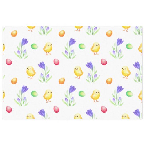 Easter Chicks Series Design 1 Tissue Paper